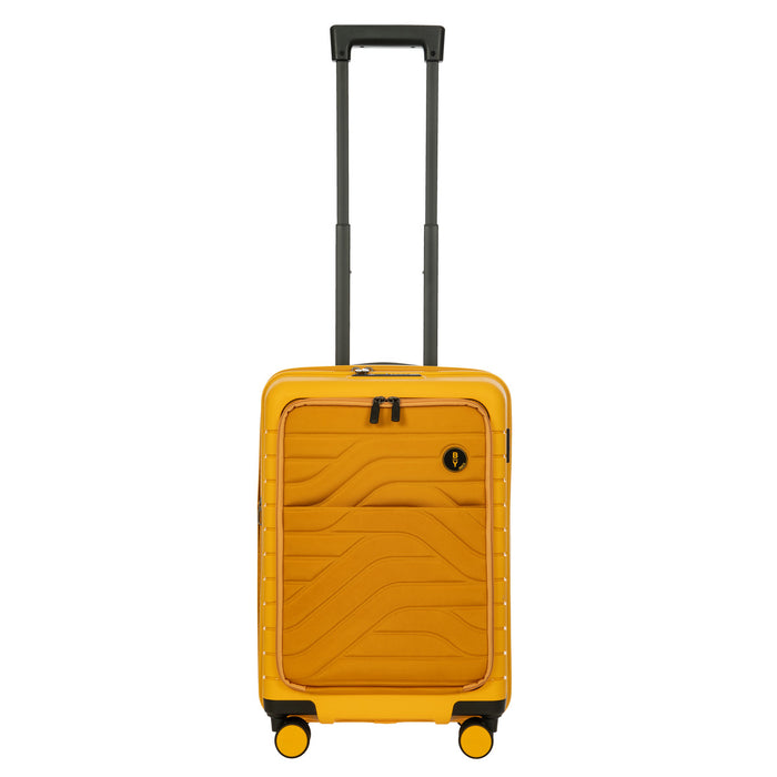 Bric's B Y Ulisse Expandable Spinner with Pocket - 21" Mango