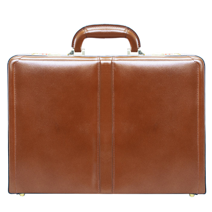 McKlein Leather Attaché Briefcase - Harper Expandable 4.5"