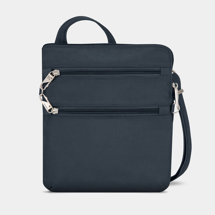Anti-Theft Classic Slim Double Zip Crossbody