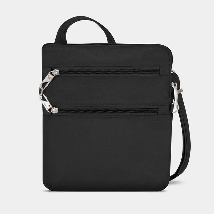 Anti-Theft Classic Slim Double Zip Crossbody