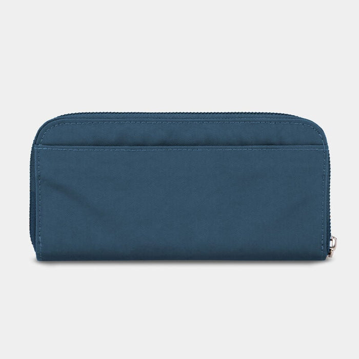 RFID Blocking Single Zip Wallet