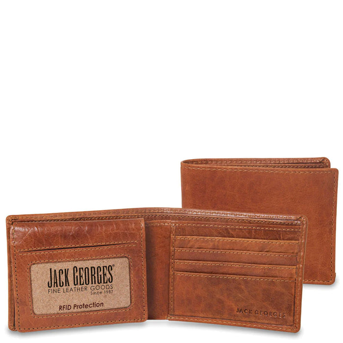 Voyager Bifold Wallet With ID Flap #7302 — Rooten's Travel & Adventure Voyager Bifold Wallet With ID Flap #7302 — Rooten's Travel & Adventure