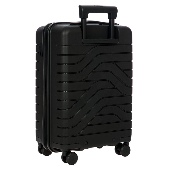 Bric's B Y Ulisse Expandable Spinner with Pocket - 21" Black