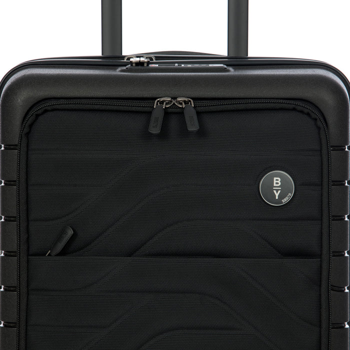 Bric's B Y Ulisse Expandable Spinner with Pocket - 21" Black