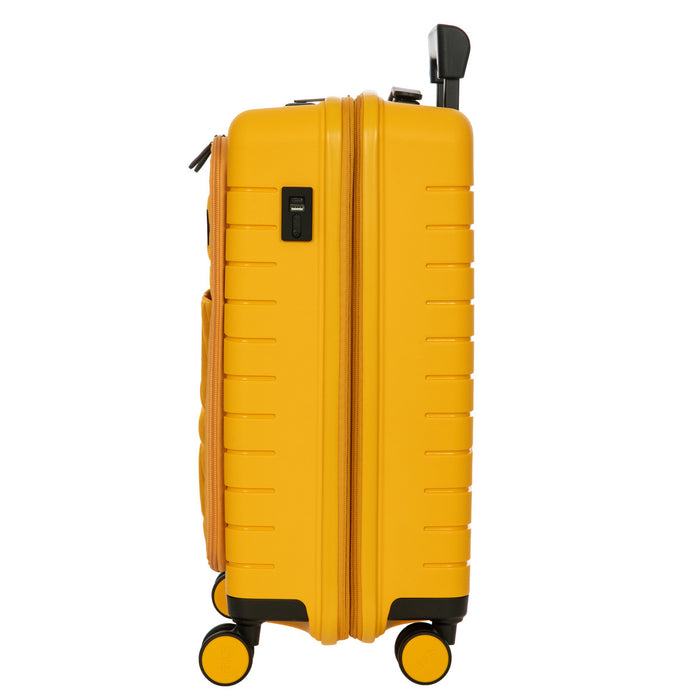Bric's B Y Ulisse Expandable Spinner with Pocket - 21" Mango