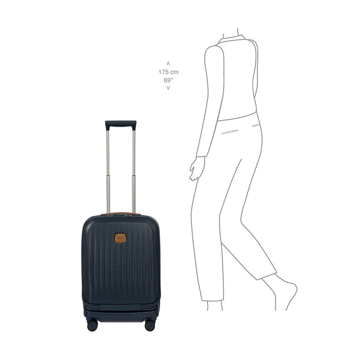 Bric's Taormina 21" Spinner Expandable Carry On - With Pocket