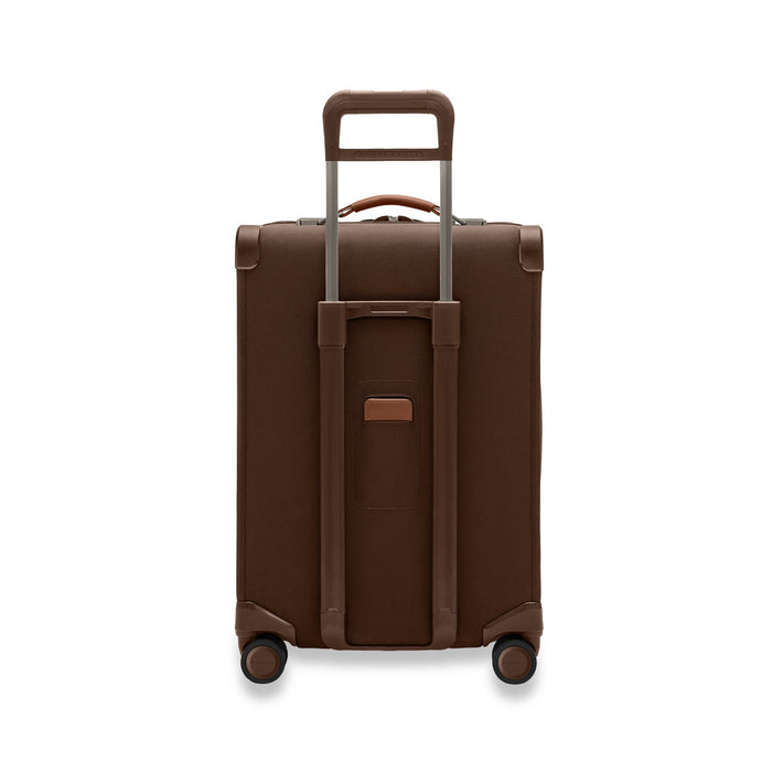 Limited-Edition Chocolate - Compact 24" Checked Expandable Spinner - Baseline Collection #BLU124CXSP