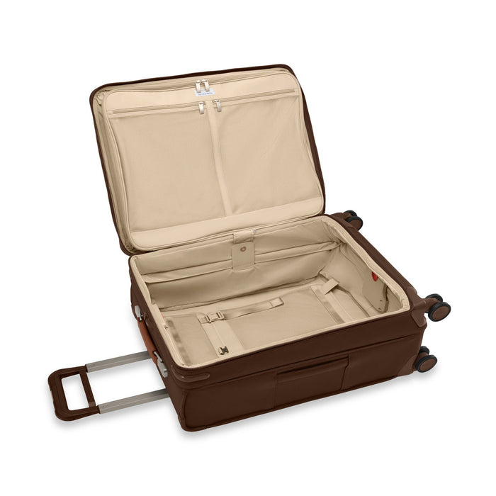 Limited-Edition Chocolate - Compact 24" Checked Expandable Spinner - Baseline Collection #BLU124CXSP
