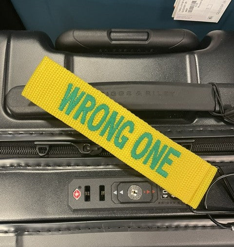 TudeTag - "WRONG ONE" Luggage Tag Identifier