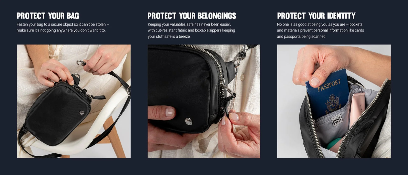 Pacsafe W Anti-Theft Micro Sling