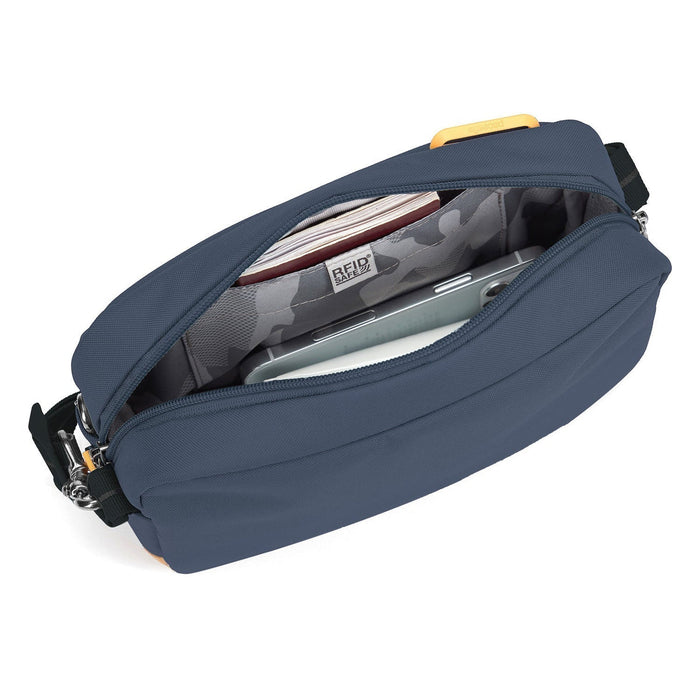 crossbody bag safe for travel Pacsafe GO Anti Theft Crossbody Bag — Rooten's Travel & Adventure
