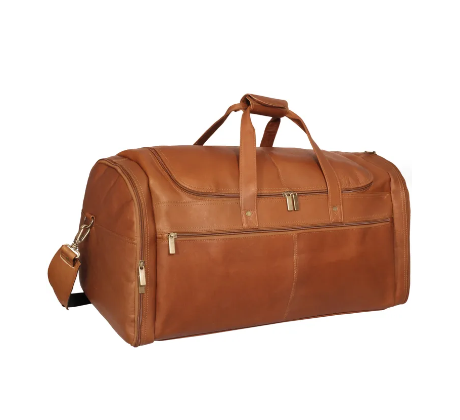 david king leather expandable vertical portfolio backpack David King Leather 22.5" Carry On Duffle — Rooten's Travel & Adventure