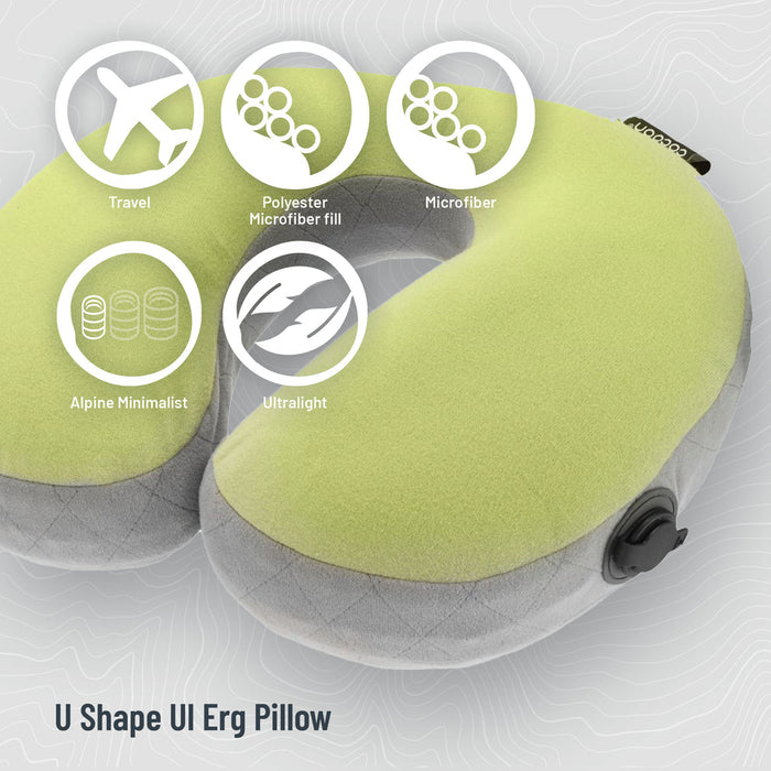 Inflatable Travel Pillow - Ergo AirCore Ultralight