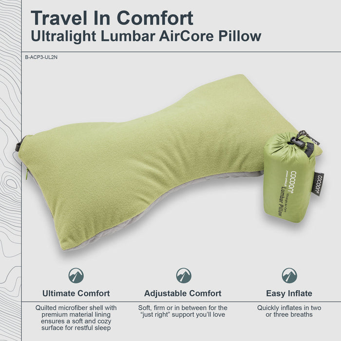 Lumbar Support Pillow - AirCore Ultralight