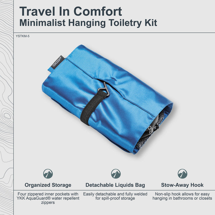 Hanging Toiletry Bag - Monsoon Silk