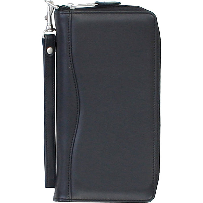 Scully Leather Travel Wallet - With zipper