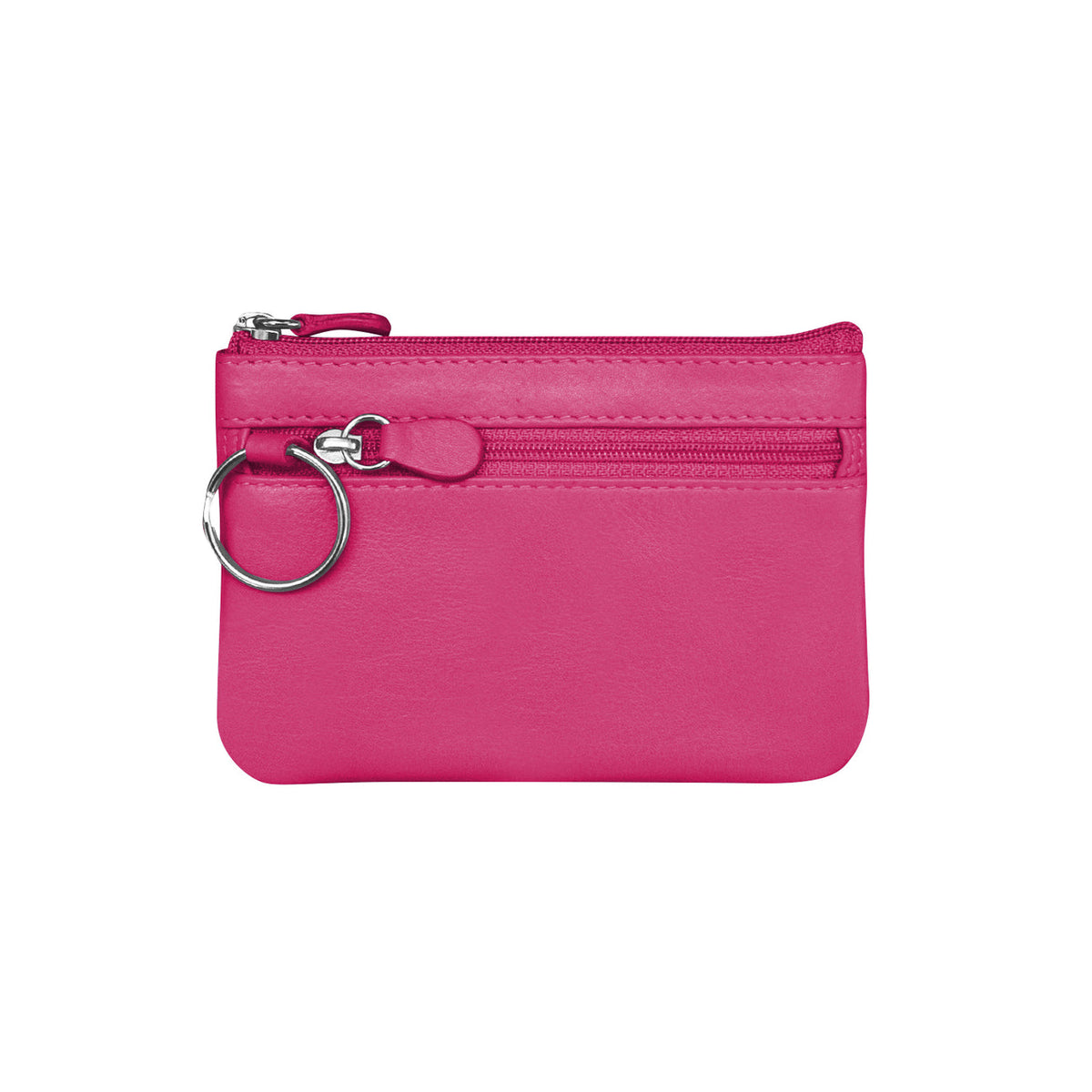 ILI Leather Coin Holder Pouch with Key Ring — Rooten's Travel