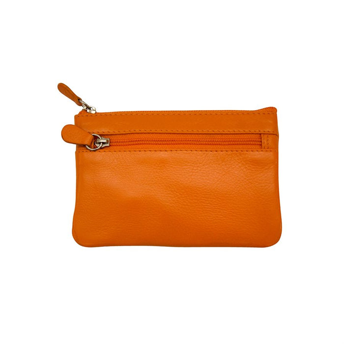 BBFQL Leather coin purse soft leather coin purse zipper mini bag leather  short wallet card wallet : Amazon.co.uk: Fashion