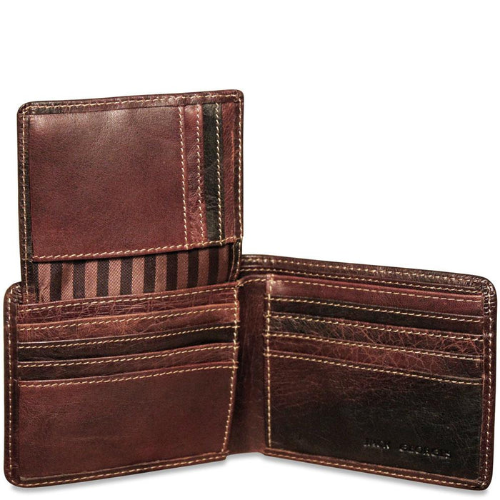 Voyager Bifold Wallet With ID Flap #7302