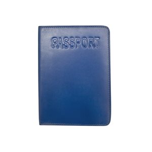RFID Blocking Leather Passport Holder