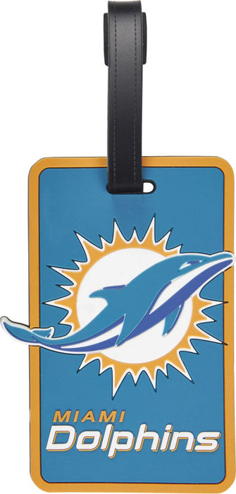 Miami Dolphins Luggage Tag