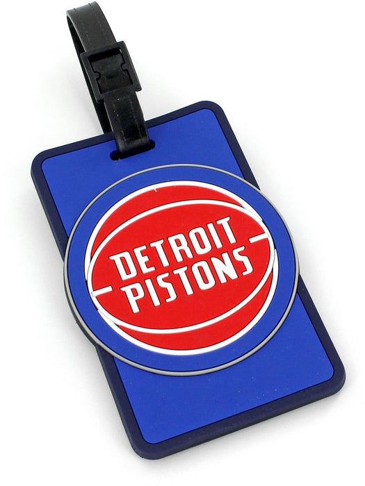 Detroit Pistons Luggage Tag
