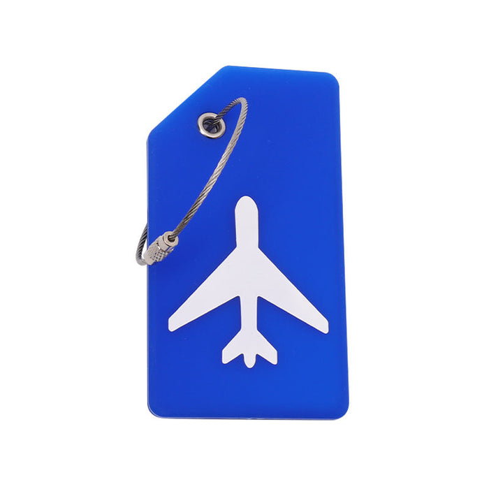 Silicone Airplane Luggage Tag