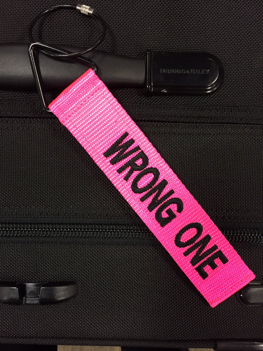 TudeTag - "WRONG ONE" Luggage Tag Identifier