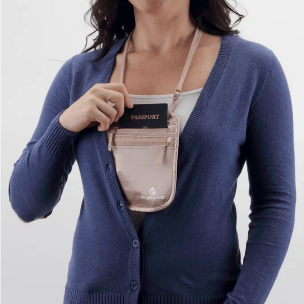 Silk Undercover Neck Wallet — Rooten's Travel & Adventure Silk Undercover Neck Wallet — Rooten's Travel & Adventure