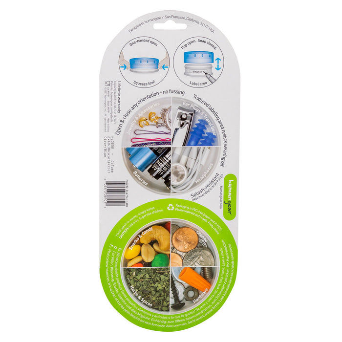GoTubb 2 Pack Set Travel Containers - Large
