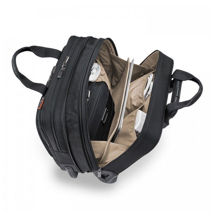 Medium 2-Wheel Expandable Brief - @Work Collection #KR420X