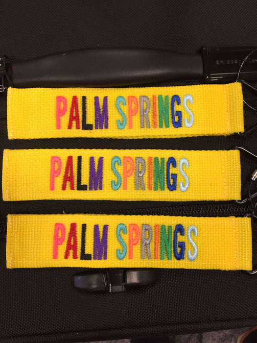 TudeTag - "Palm Springs" Luggage Tag Identifier