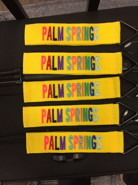 TudeTag - "Palm Springs" Luggage Tag Identifier